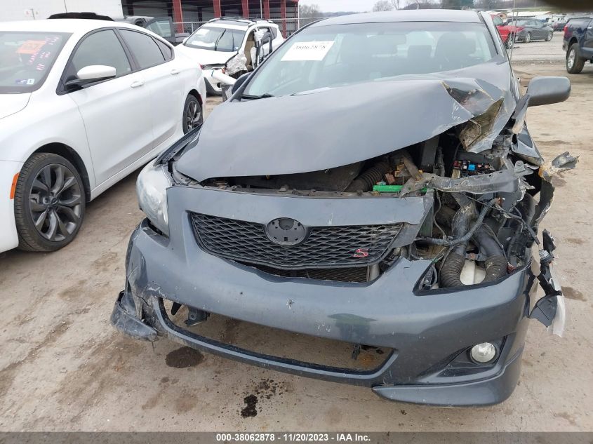 2009 Toyota Corolla S VIN: 2T1BU40E39C112441 Lot: 38062878