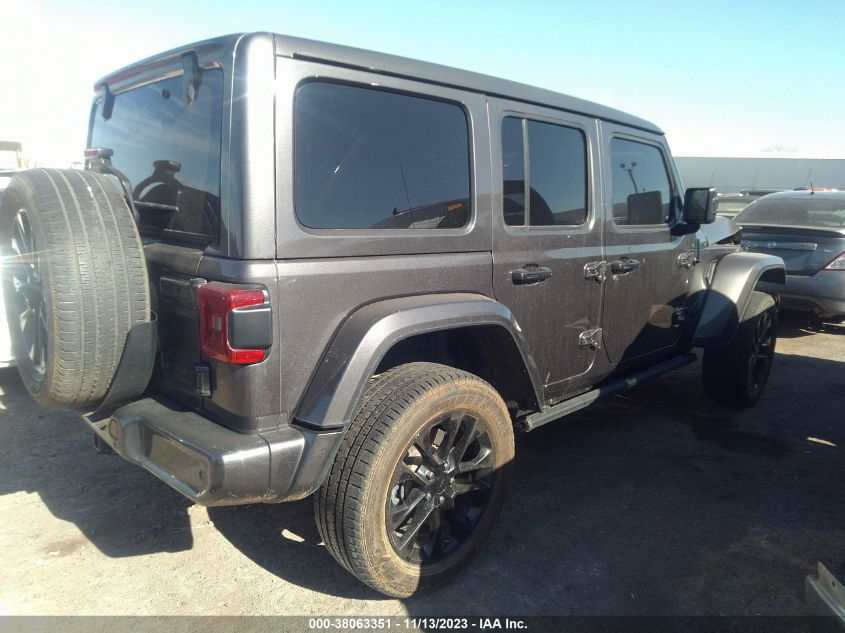 2021 Jeep Wrangler 4Xe Unlimited High Altitude 4X4 VIN: 1C4JJXP6XMW788891 Lot: 38063351