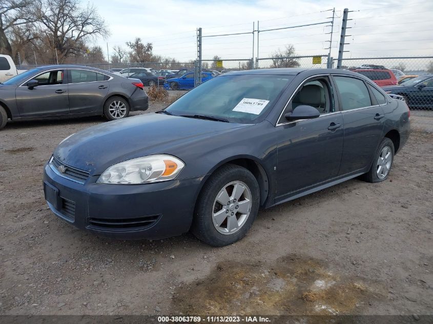 2009 Chevrolet Impala Lt VIN: 2G1WT57K491196640 Lot: 38063789