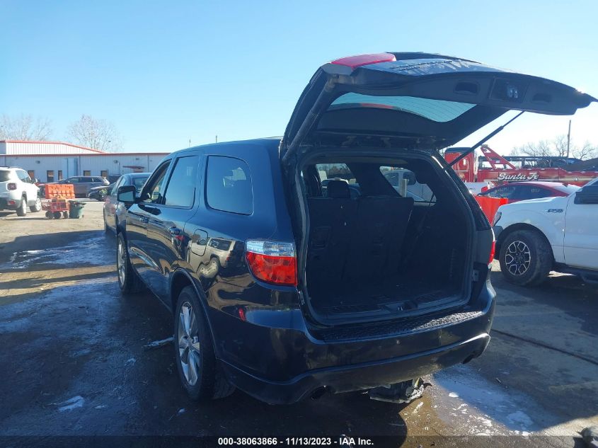 2012 Dodge Durango R/T VIN: 1C4SDJCT9CC261719 Lot: 38063866