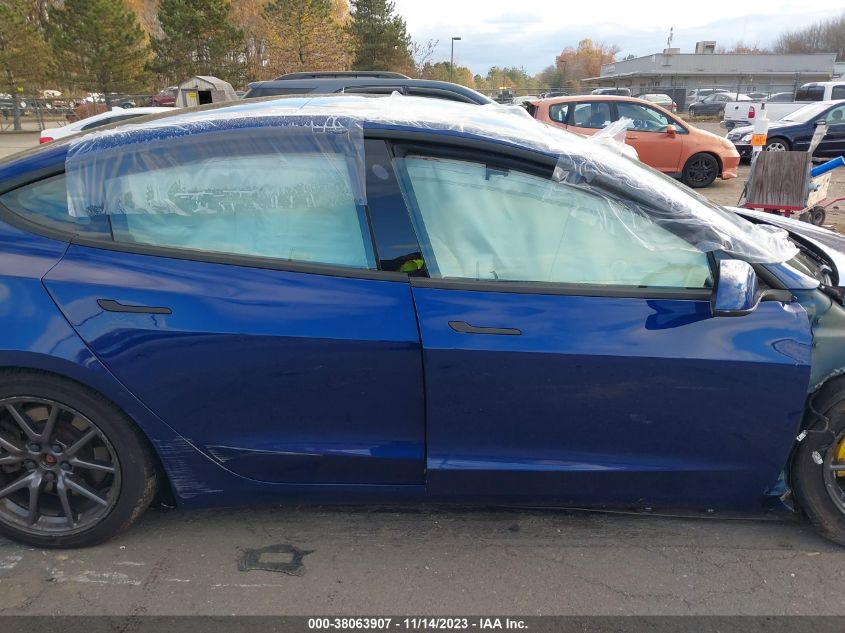 2019 Tesla Model 3 Long Range/Performance VIN: 5YJ3E1EBXKF452668 Lot: 38063907