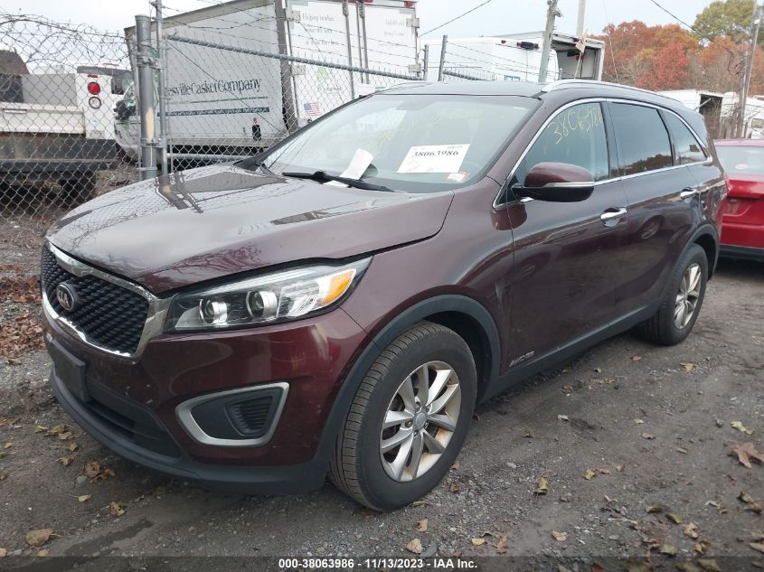 2016 Kia Sorento 3.3L Lx VIN: 5XYPGDA5XGG129363 Lot: 38063986