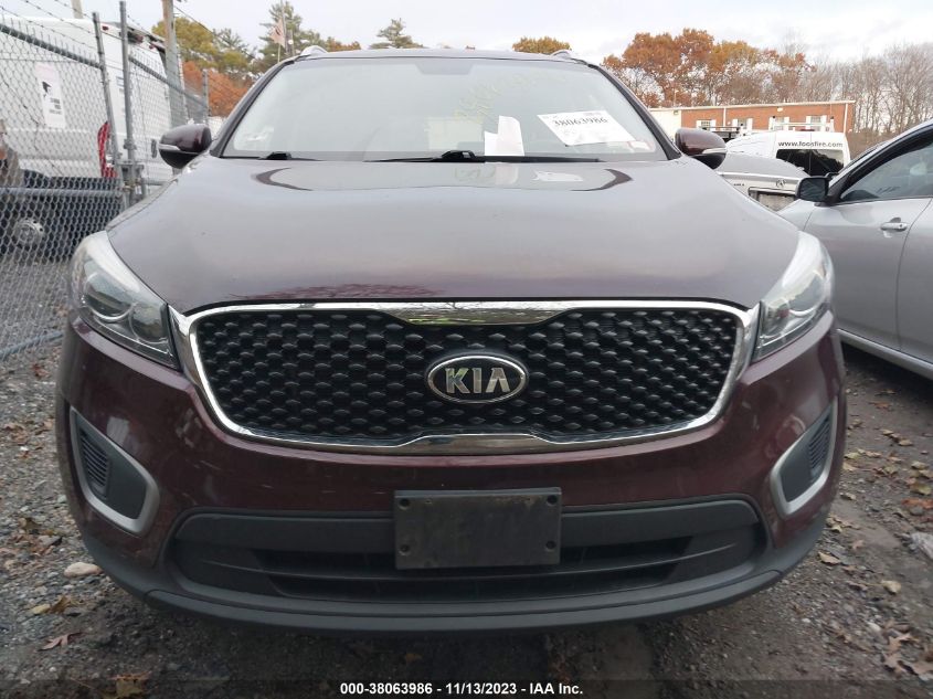 2016 Kia Sorento 3.3L Lx VIN: 5XYPGDA5XGG129363 Lot: 38063986