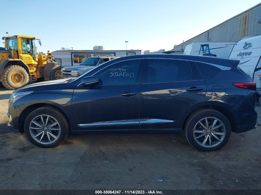 2019 Acura Rdx W/Technology Pkg VIN: 5J8TC2H58KL022802 Lot: 38064247