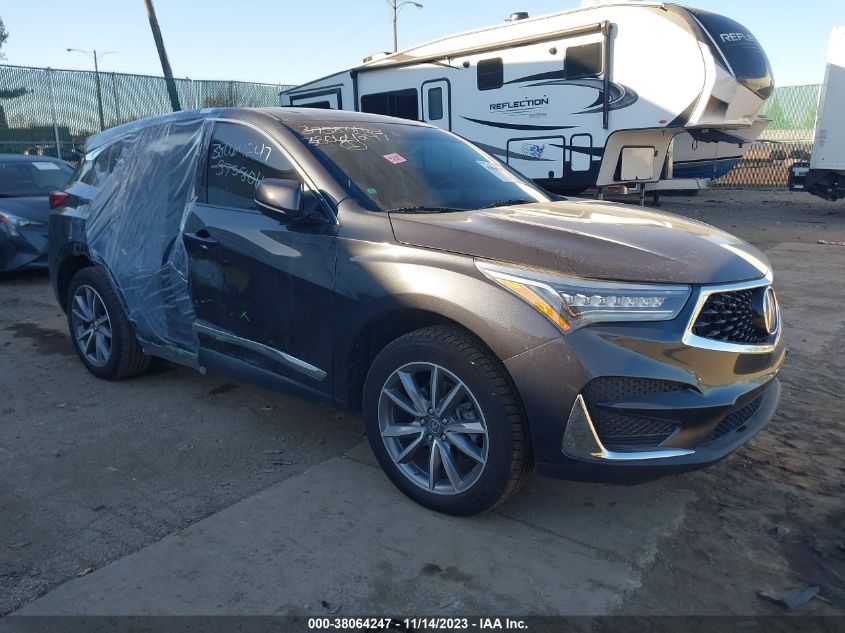 2019 Acura Rdx W/Technology Pkg VIN: 5J8TC2H58KL022802 Lot: 38064247