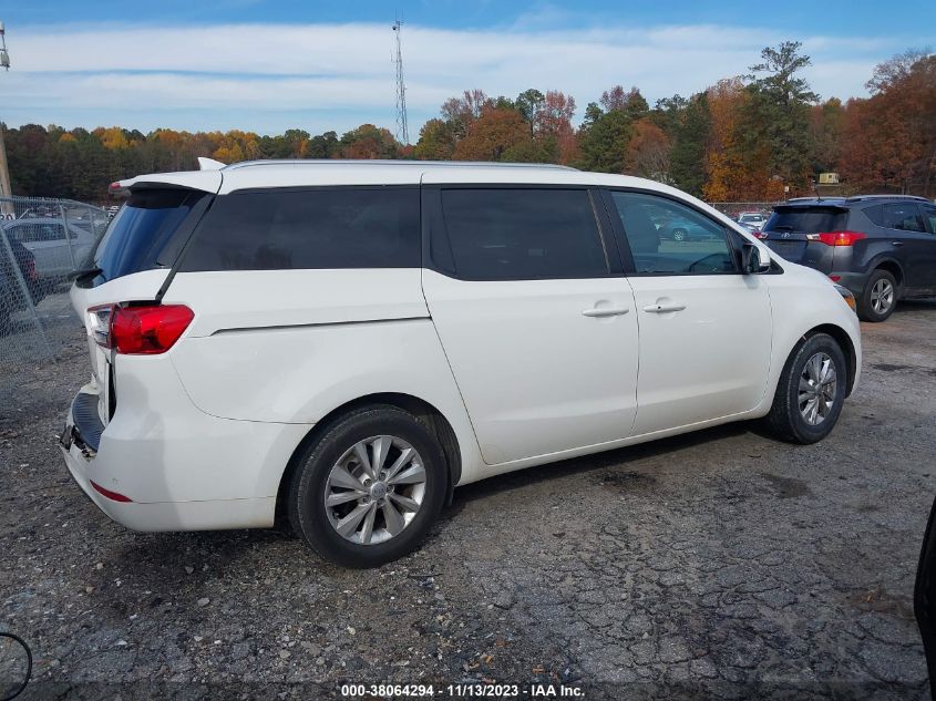 2017 Kia Sedona Lx VIN: KNDMB5C15H6254566 Lot: 38064294