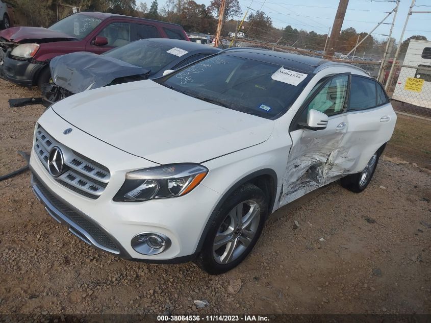 2019 MERCEDES-BENZ GLA 250 - WDCTG4EB4KU007663