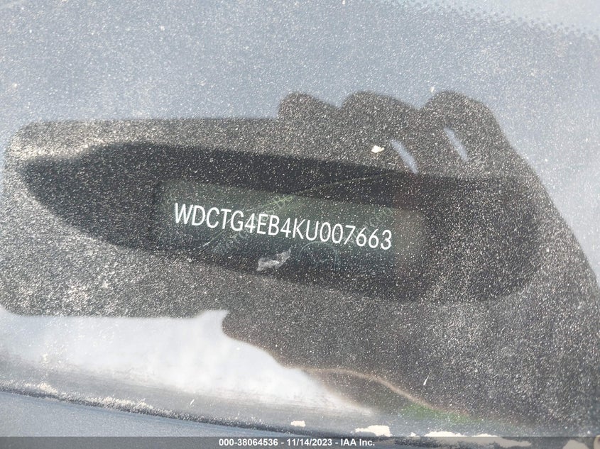 2019 MERCEDES-BENZ GLA 250 - WDCTG4EB4KU007663