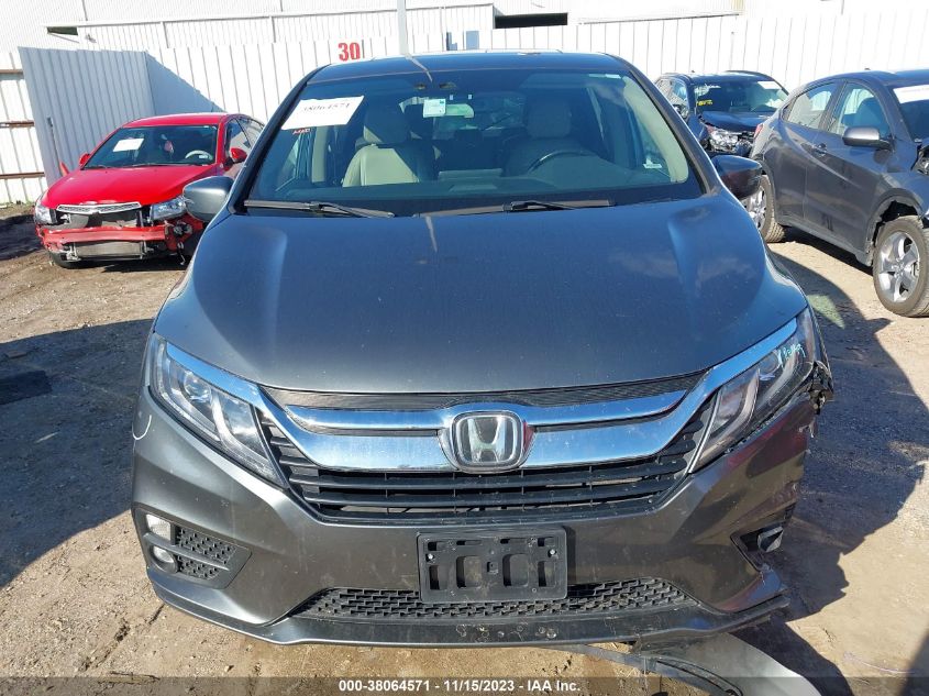 2019 Honda Odyssey Ex-L VIN: 5FNRL6H70KB023091 Lot: 38064571