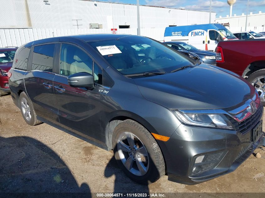 2019 Honda Odyssey Ex-L VIN: 5FNRL6H70KB023091 Lot: 38064571