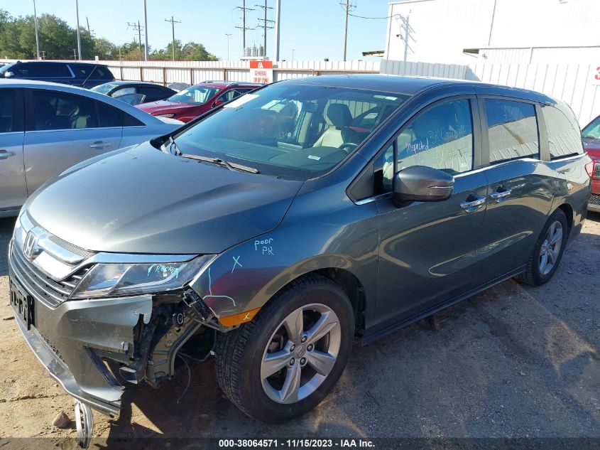 2019 Honda Odyssey Ex-L VIN: 5FNRL6H70KB023091 Lot: 38064571