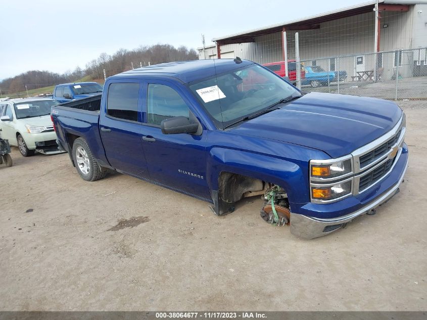 2014 Chevrolet Silverado 1500 2Lt VIN: 3GCUKREC5EG293383 Lot: 38064677