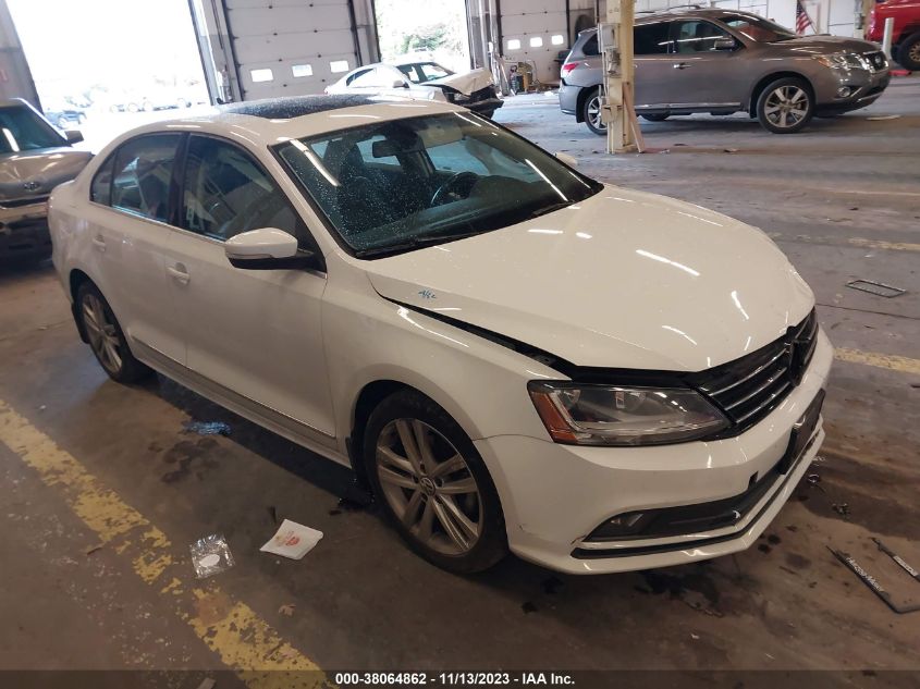 2017 Volkswagen Jetta 1.8T Sel VIN: 3VWL17AJXHM203719 Lot: 38064862