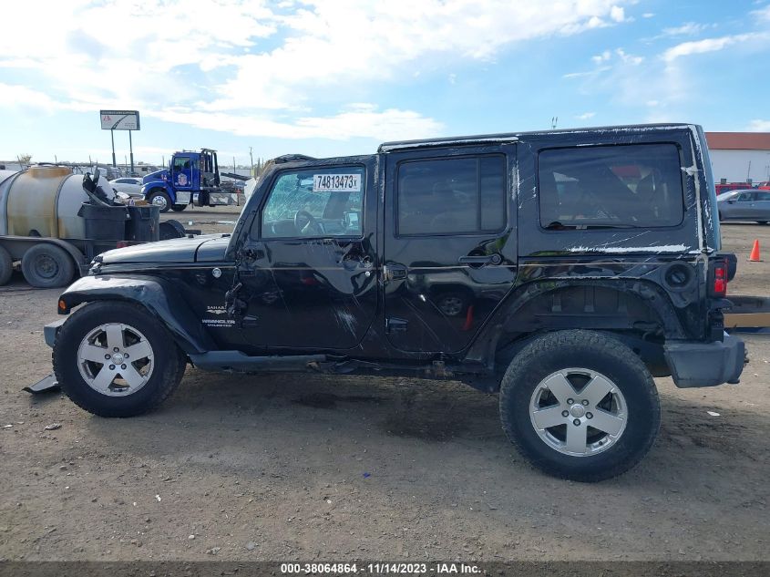 2012 Jeep Wrangler Unlimited Sahara VIN: 1C4BJWEG2CL231743 Lot: 38064864