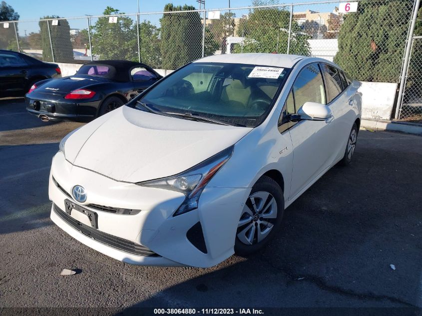 2018 Toyota Prius Two VIN: JTDKBRFU7J3065977 Lot: 38064880