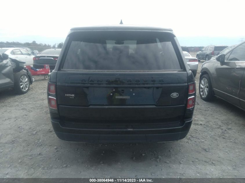 2022 Land Rover Range Rover Westminster VIN: SALGS2RU5NA459612 Lot: 38064946