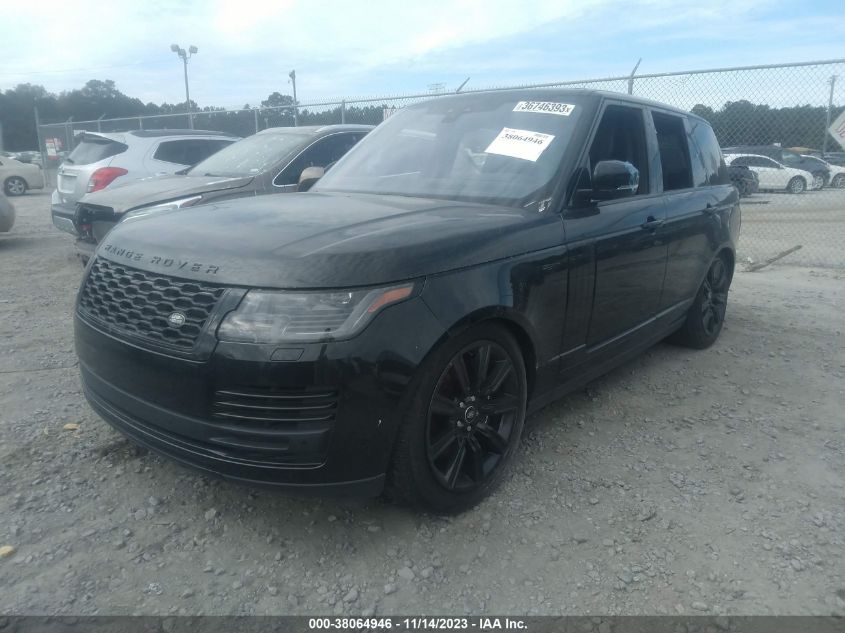 2022 Land Rover Range Rover Westminster VIN: SALGS2RU5NA459612 Lot: 38064946