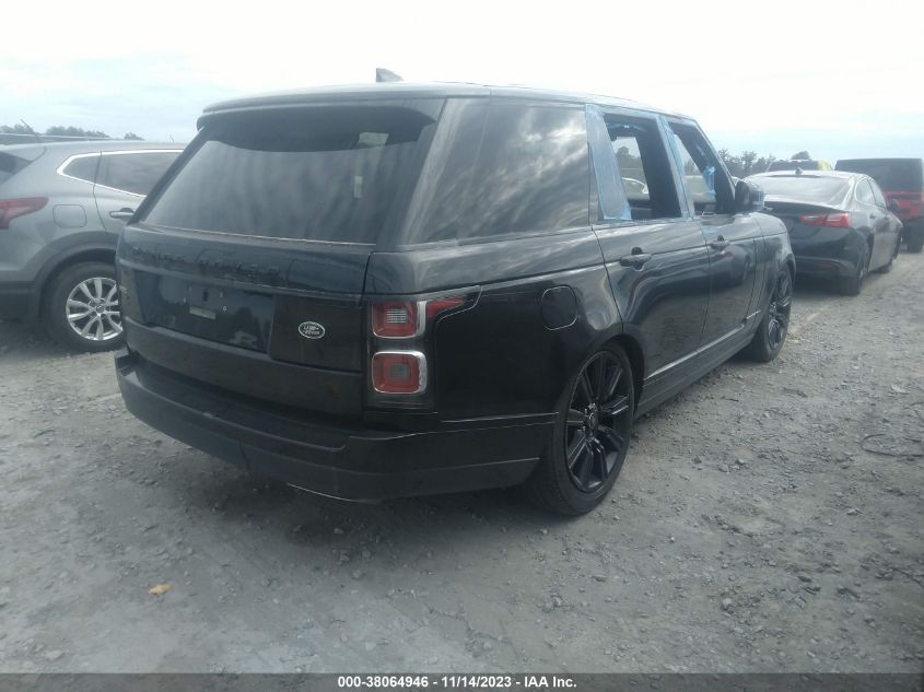 2022 Land Rover Range Rover Westminster VIN: SALGS2RU5NA459612 Lot: 38064946