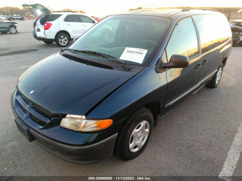 2000 Dodge Grand Caravan Base VIN: 2B4GP24G4YR756037 Lot: 38065000