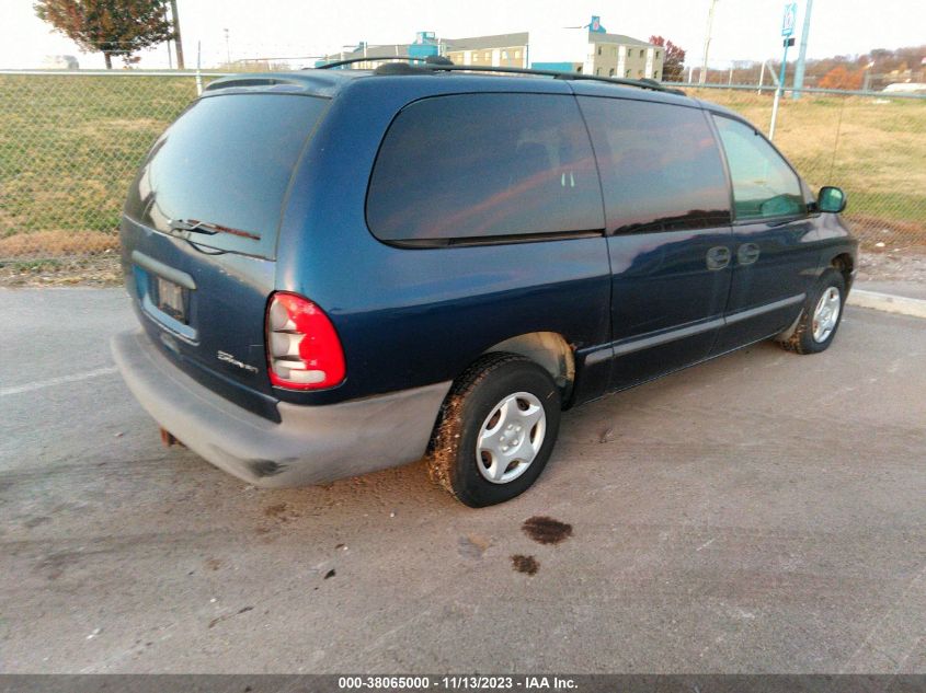 2000 Dodge Grand Caravan Base VIN: 2B4GP24G4YR756037 Lot: 38065000