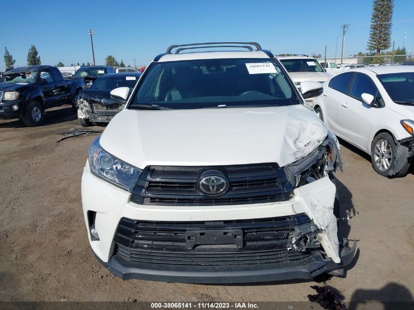 2017 Toyota Highlander Se VIN: 5TDKZRFH1HS508261 Lot: 38065141