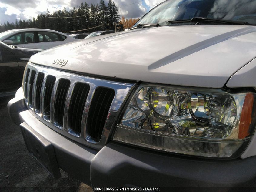 2001 Jeep Grand Cherokee Laredo VIN: 1J4GW48S31C638280 Lot: 38065257