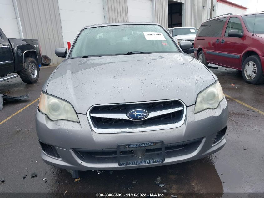 2009 Subaru Legacy 2.5I VIN: 4S3BL616197211492 Lot: 38065599