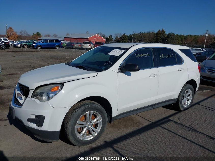 2013 Chevrolet Equinox Ls VIN: 1GNALBEK1DZ125616 Lot: 38065765