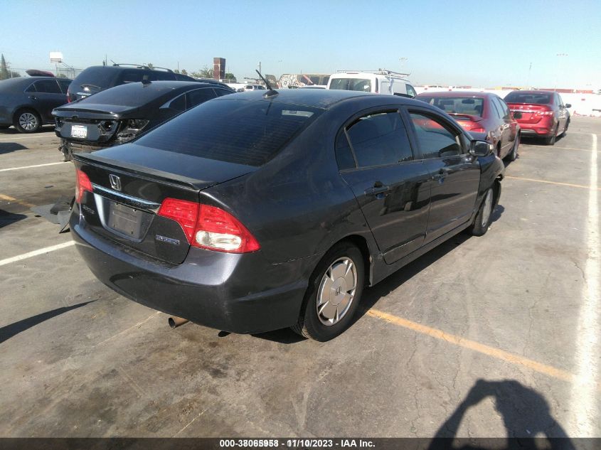 JHMFA36299S005506 2009 Honda Civic Hybrid