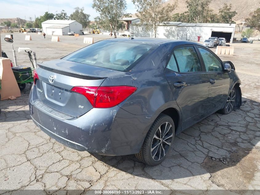 2017 Toyota Corolla Se VIN: 5YFBURHE7HP634554 Lot: 38066095