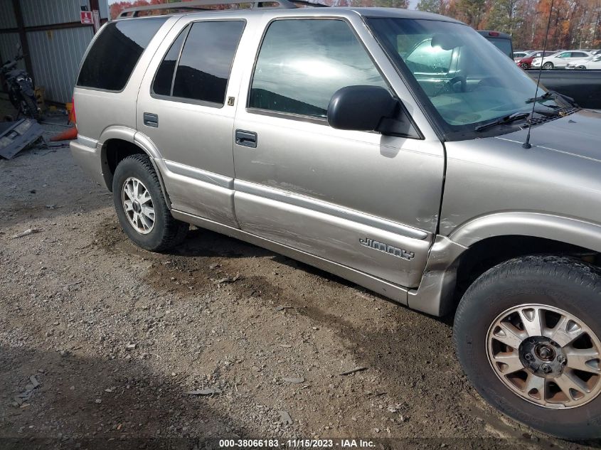 2000 GMC Jimmy Slt VIN: 1GKDT13W3Y2267524 Lot: 38066183