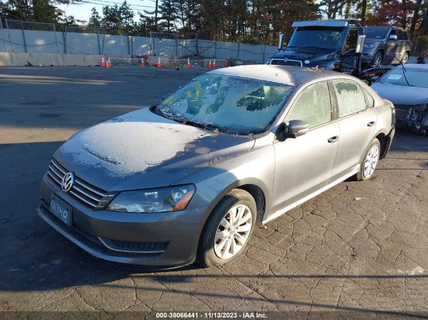 2014 Volkswagen Passat 2.5L Wolfsburg Edition VIN: 1VWAP7A3XEC011348 Lot: 38066441