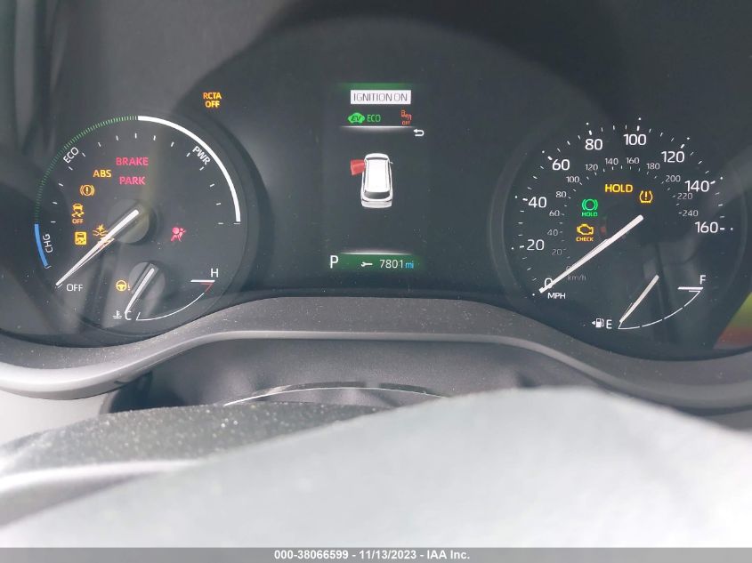 2022 Toyota Sienna Le VIN: 5TDKRKEC6NS095455 Lot: 38066599