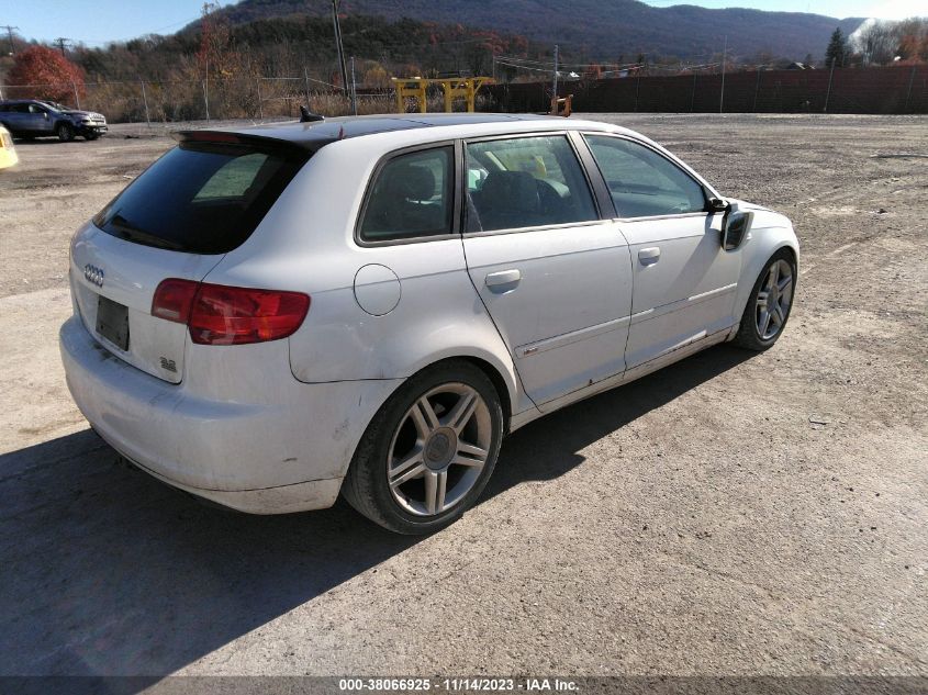 2007 Audi A3 3.2 VIN: WAUKD78P17A030603 Lot: 38066925