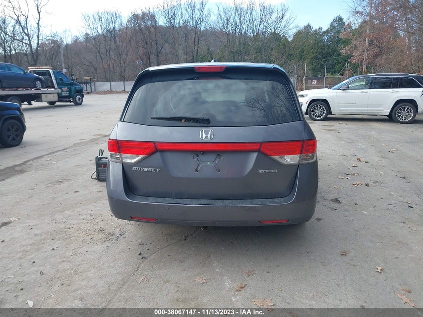 2014 Honda Odyssey Touring/Touring Elite VIN: 5FNRL5H92EB057856 Lot: 38067147
