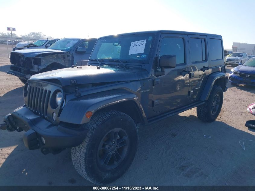 2018 Jeep Wrangler Jk Unlimited Freedom Edition 4X4 VIN: 1C4BJWDG0JL832003 Lot: 38067254