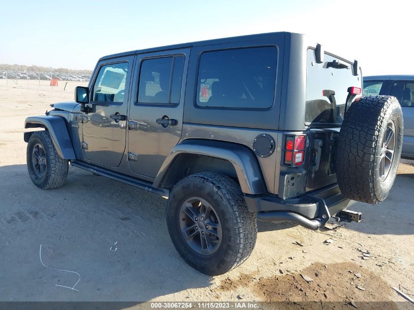 2018 Jeep Wrangler Jk Unlimited Freedom Edition 4X4 VIN: 1C4BJWDG0JL832003 Lot: 38067254