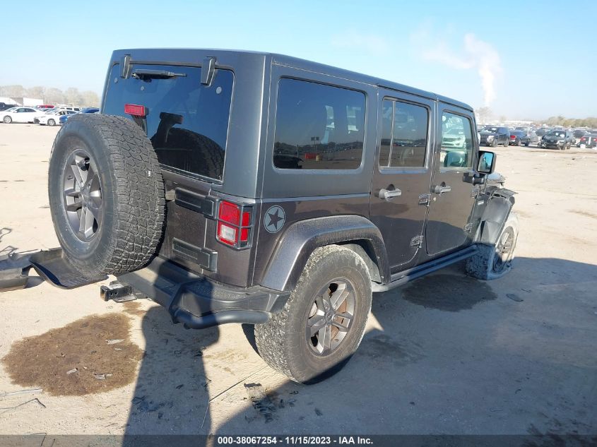 2018 Jeep Wrangler Jk Unlimited Freedom Edition 4X4 VIN: 1C4BJWDG0JL832003 Lot: 38067254