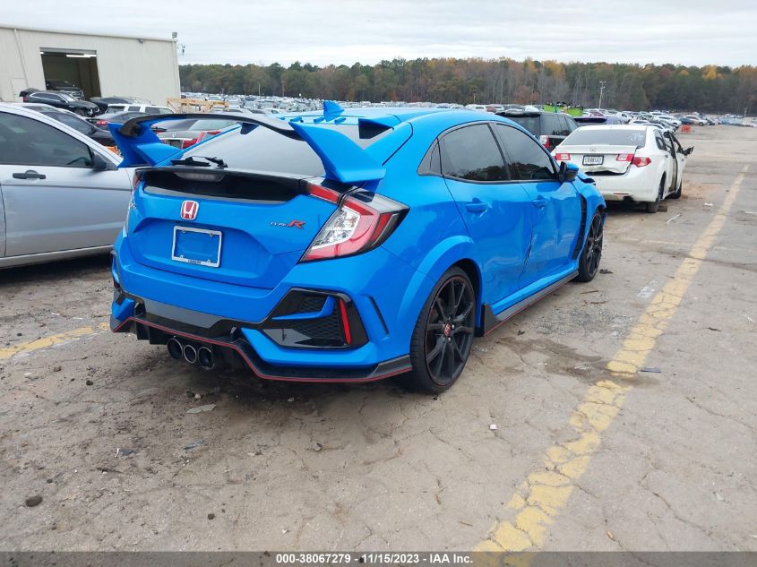 2021 Honda Civic Type R Touring VIN: SHHFK8G79MU203478 Lot: 38067279