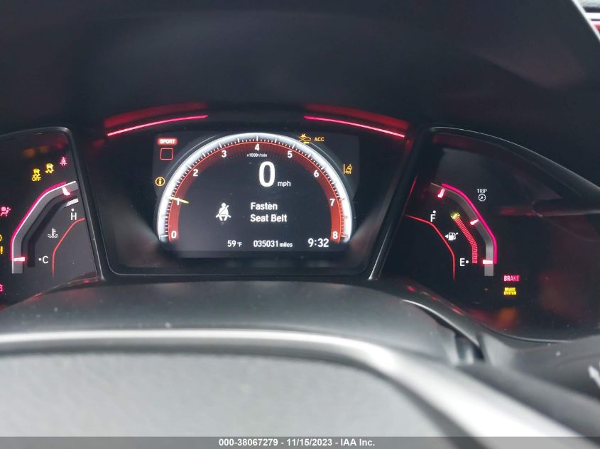 2021 Honda Civic Type R Touring VIN: SHHFK8G79MU203478 Lot: 38067279