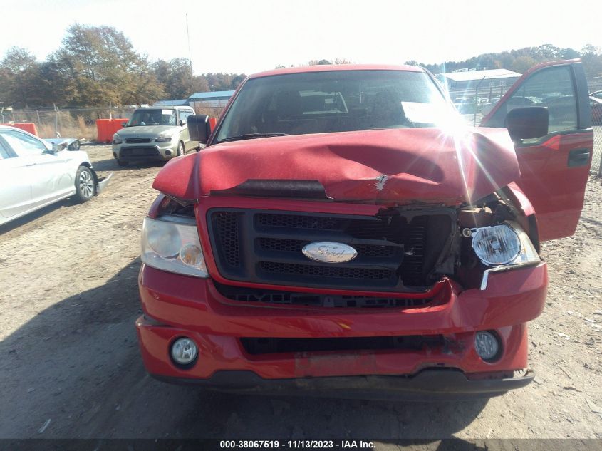 2006 Ford F-150 Stx/Xl/Xlt VIN: 1FTRF12WX6NA70615 Lot: 38067519