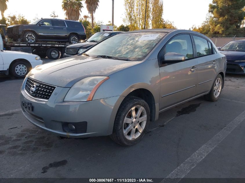 2008 Nissan Sentra 2.0S VIN: 3N1AB61E78L735944 Lot: 38067657