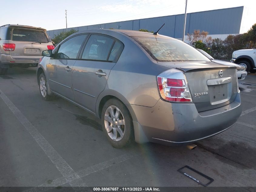 2008 Nissan Sentra 2.0S VIN: 3N1AB61E78L735944 Lot: 38067657