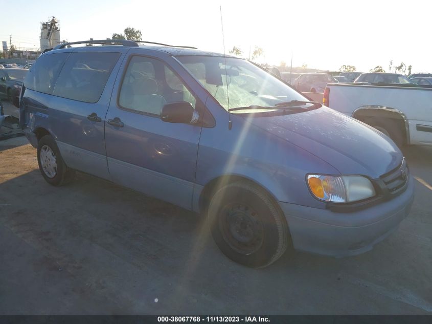 2003 Toyota Sienna Ce VIN: 4T3ZF19C93U518004 Lot: 38067768