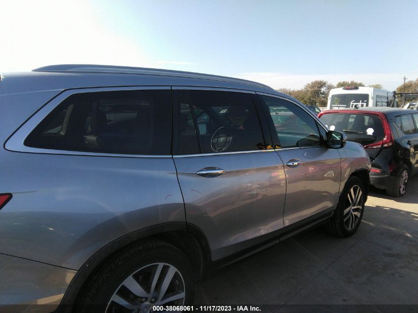 2016 Honda Pilot Elite VIN: 5FNYF6H0XGB092982 Lot: 38068061