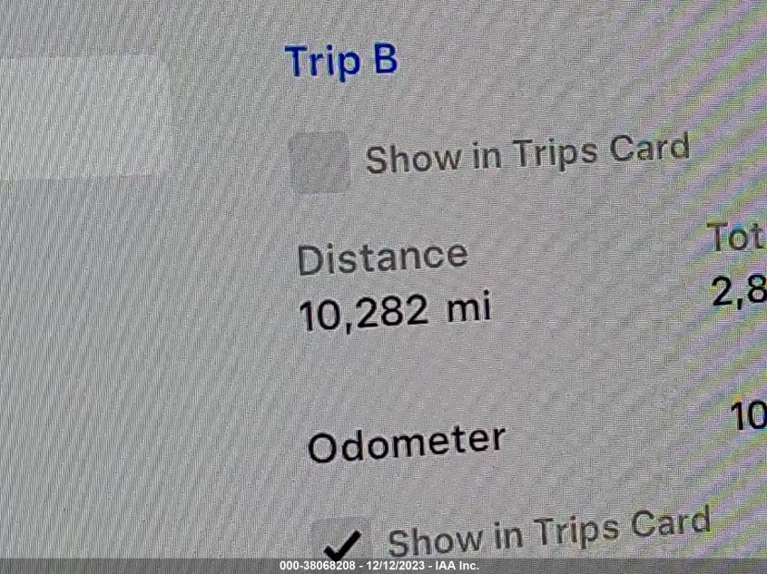 2023 Tesla Model Y Awd/Long Range Dual Motor All-Wheel Drive VIN: 7SAYGDEE2PF701311 Lot: 38068208