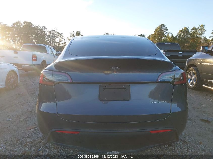 2023 Tesla Model Y Awd/Long Range Dual Motor All-Wheel Drive VIN: 7SAYGDEE2PF701311 Lot: 38068208