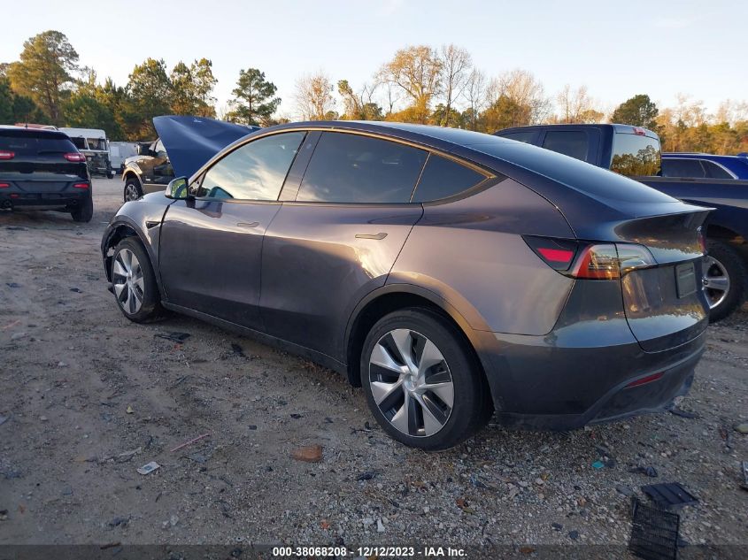 2023 Tesla Model Y Awd/Long Range Dual Motor All-Wheel Drive VIN: 7SAYGDEE2PF701311 Lot: 38068208