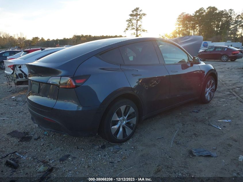 2023 Tesla Model Y Awd/Long Range Dual Motor All-Wheel Drive VIN: 7SAYGDEE2PF701311 Lot: 38068208