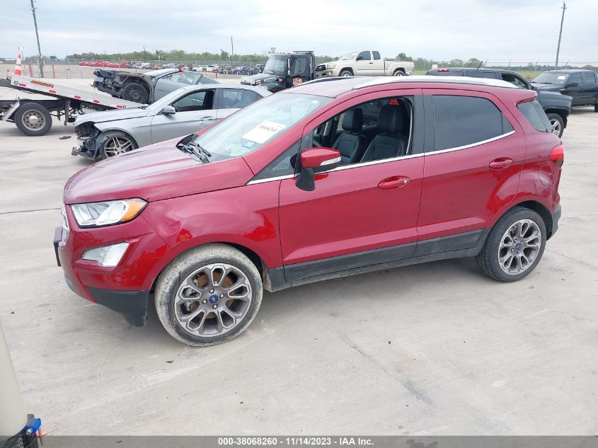 2021 Ford Ecosport Titanium VIN: MAJ3S2KEXMC454200 Lot: 38068260